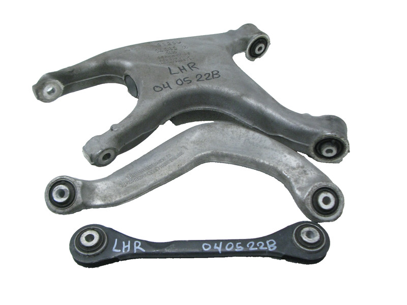 08-16 AUDI B8 A4 S4 SEDAN REAR LEFT DRIVER SUSPENSION CONTROL ARM OEM SET 040522