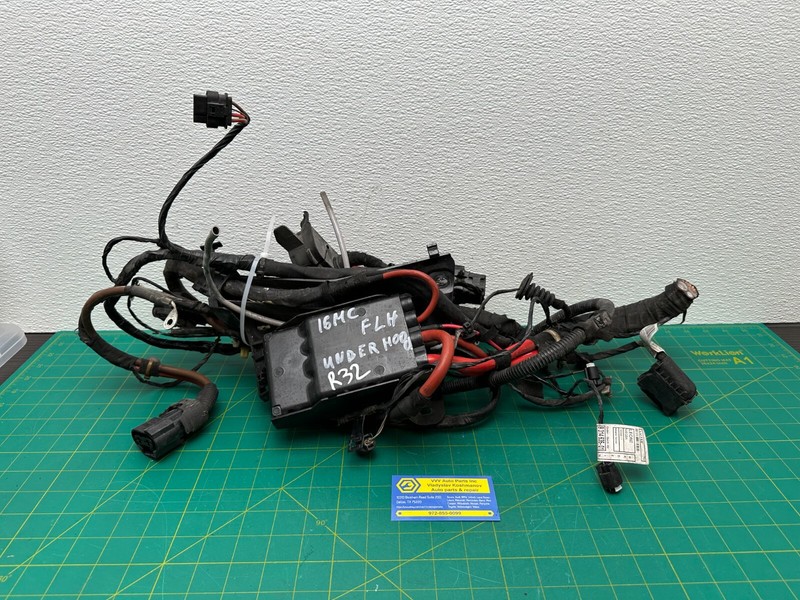 2016 Mini Cooper F55 FRONT LEFT UNDER HOOD WIRE WIRING HARNESS OEM