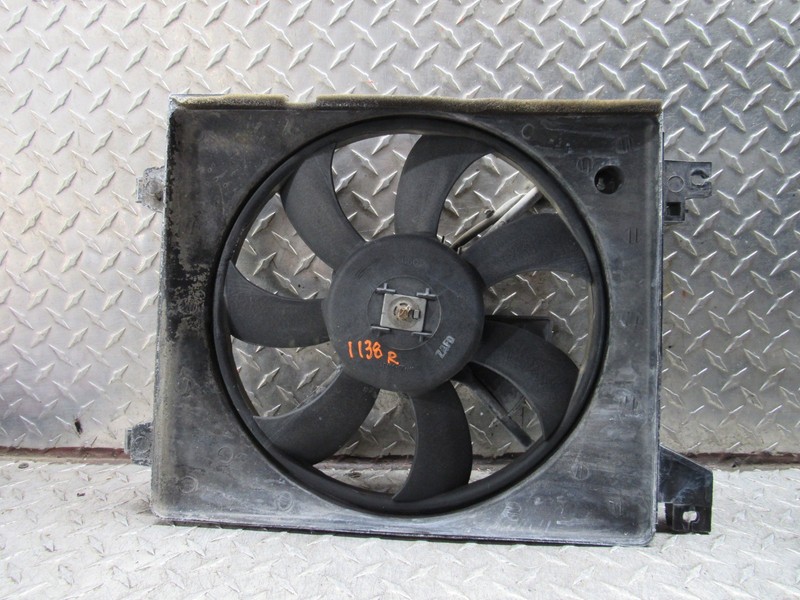 2003-2008 HYUNDAI TIBURON LEFT DRIVER SIDE COOLING FAN ASSEMBLY W/ MOTOR