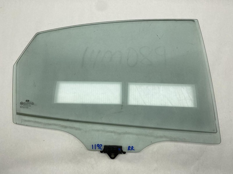 Right Passenger Rear Door Window Glass 2007-2010 Hyundai Elantra Sedan *NO SHIP*