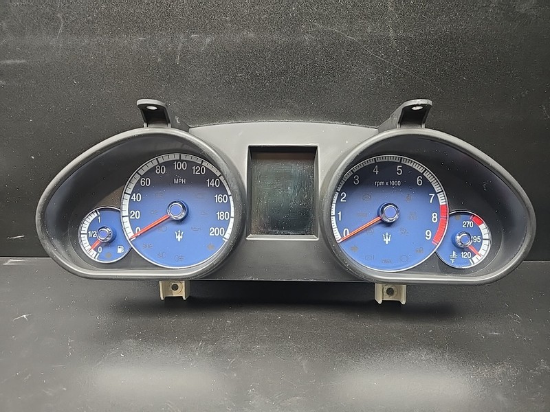 03-12 Maserati Quattroporte M139 Instrument Cluster Speedometer OEM 229335 39K