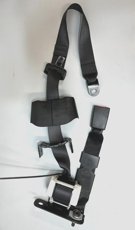 ✅ 2013-2022 cl RAM 1500 CENTER REAR SEAT BELT RETRACTOR BLACK 5KQ121X9AC OEM