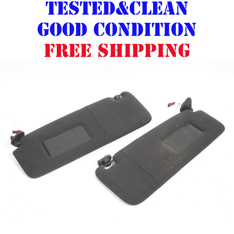 2006 - 2008 BMW 750Li SUN VISOR LEFT & RIGHT SET OEM