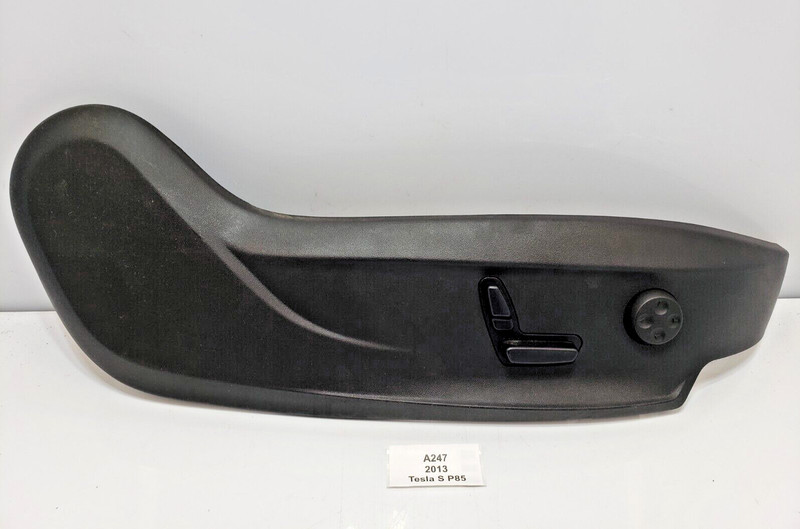 ✅ 12-16 OEM Tesla Model S Front Right Passenger Seat Control Switch W/ Cover