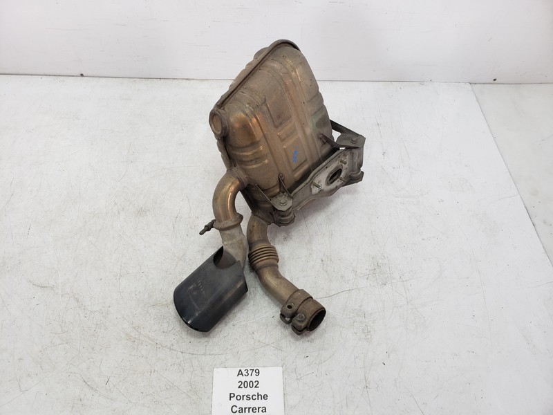 ✅ 02-04 OEM Porsche Carrera 911 996 Rear Left Driver Side Muffler Exhaust