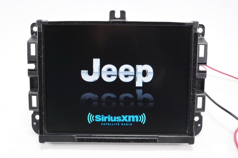 JEEP CHEROKEE GRAND CHEROKEEVP3 Radio Display Screen Receiver OEM 2017