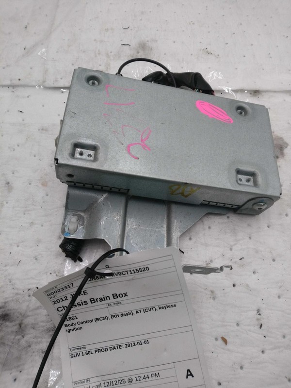 2012 Nissan Juke Ignition Control Module OEM 1.6L Silver 148K Miles