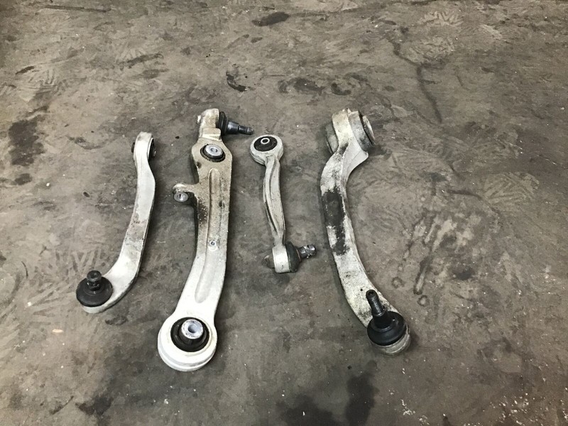 Bentley Continental GT V8 2013 Front Left Driver Control Arm Set 4 PCS 12-18 :Y