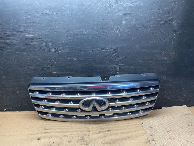 2006 2007 2008 Infiniti Fx35 Front Upper Grill Grille W/ Emblem OEM V9463 DG