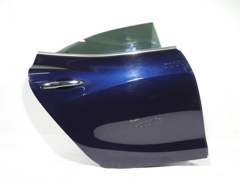 2014-2020 Maserati Ghibli Rear Side RIGHT Door COMPLETE Shell Blue OEM 21k Miles