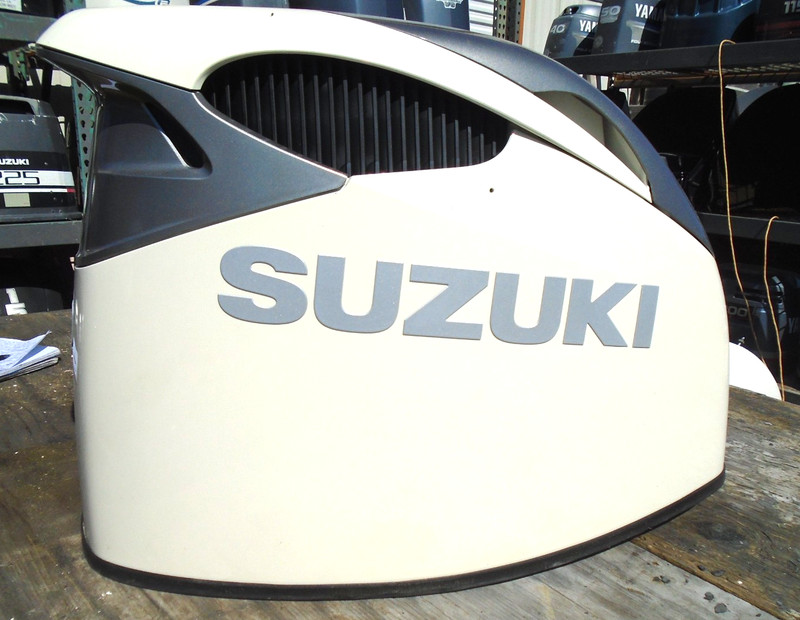 Engine Cover Set Cowling 61420-98820-BBK 2018 Suzuki Outboard DF350 Four 4Stroke