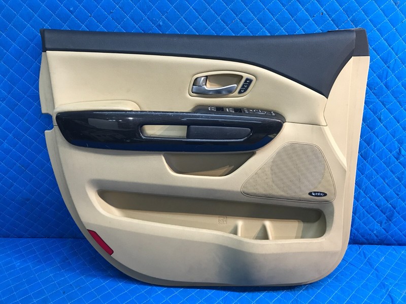 2015 - 2018 Kia Sedona Front Left LH Driver Door Trim Panel OEM Beige