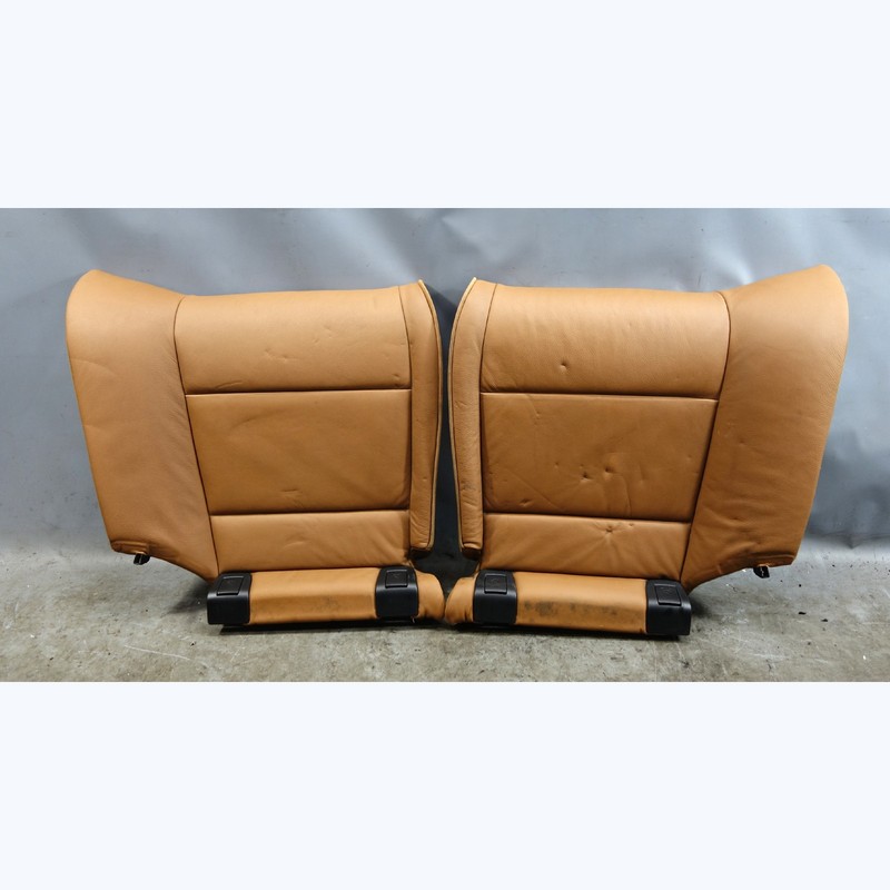 2007-2009 BMW E93 3-Series Convertible Rear Seat Bottom Cushion Saddle Brown OEM