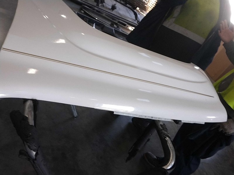 Chevrolet Trailblazer 2005 Left Fender WHITE 610581 5231