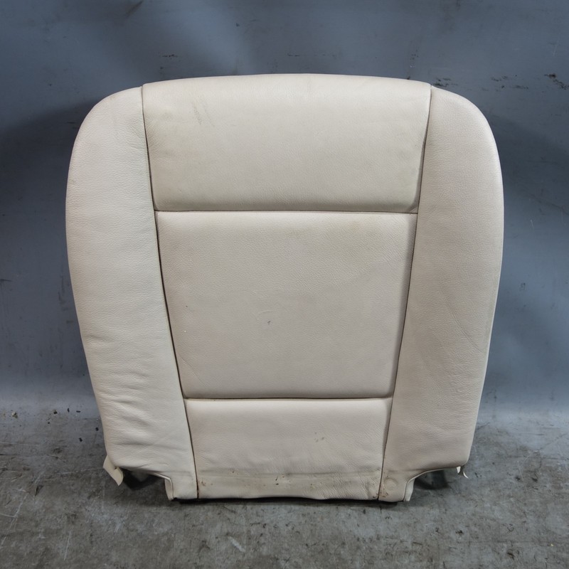 07-13 BMW E70 X5 Front Right Basic Seat Bottom Cushion Oyster Beige Leather OEM
