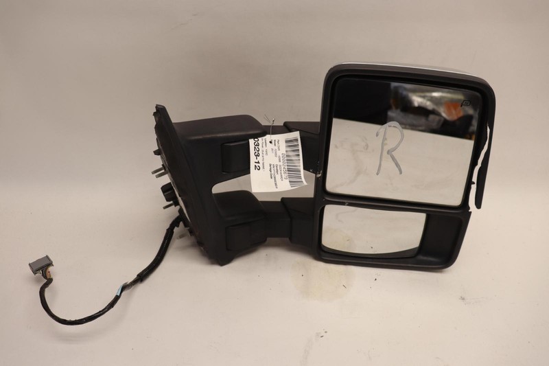 2009-2012 FORD F250 SD RIGHT DOOR POWER TELESCOPIC MIRROR HEATED W/O MEMORY OEM