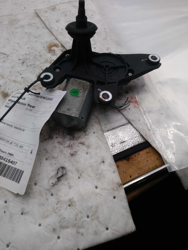 Used Back Glass Wiper Motor fits: 2013 Nissan RogueGrade A