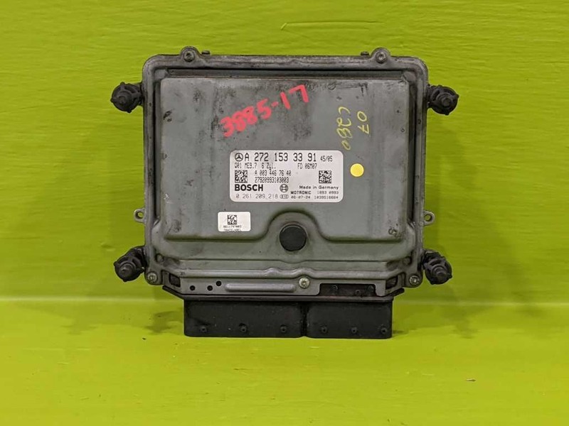 07 C280 ECM ENGINE CONTROL MODULE OEM 3885-17