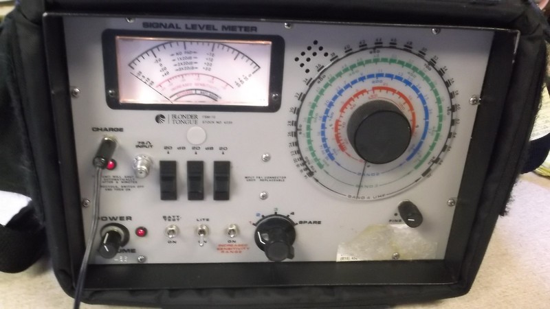 Blonder Tongue FSM-10 Signal Level Meter 4239 *FREE SHIPPING*
