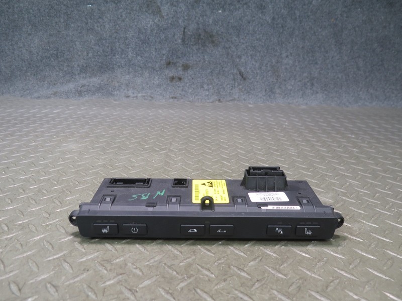 2006-2010 BMW E64 M6 CONVERTIBLE TOP ROOF PDC HEATED SEAT SWITCH PANEL 9133273