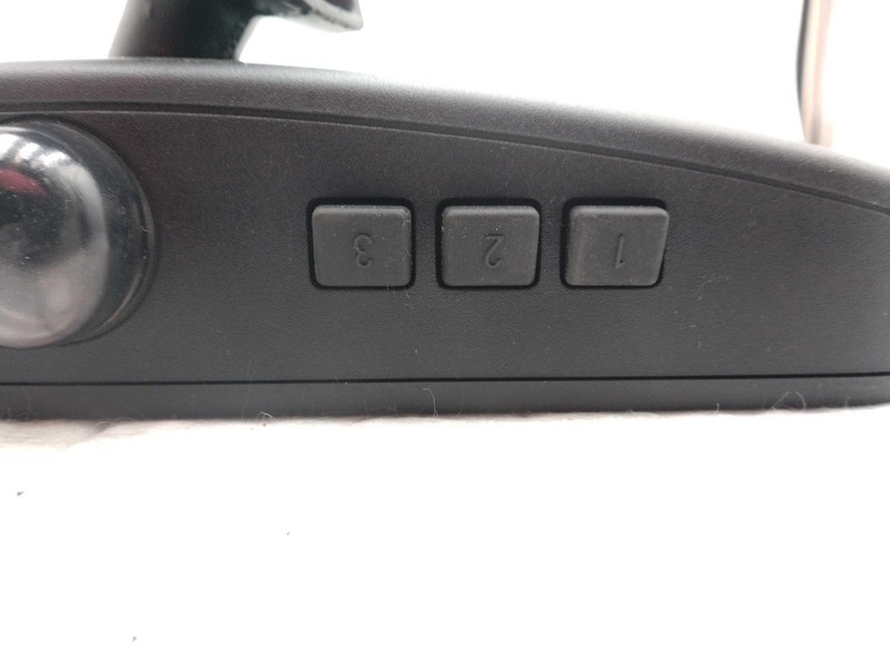 2013 BMW 528I Interior Rear View Mirror OEM White 124K Miles NJ25-24039-611094