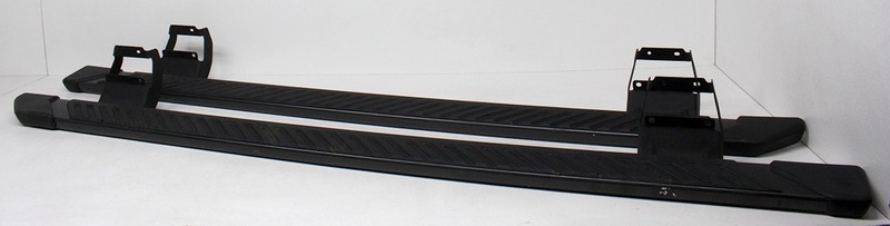 OEM Ford F150 Crew Cab Dark Gray Running Board Set FL34-16451-GLGXAD
