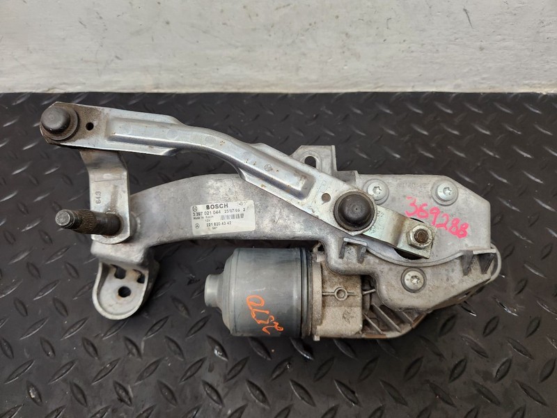 10-11 Mercedes-Benz S400 Left Driver Windshield Wiper Motor OEM 2218204342