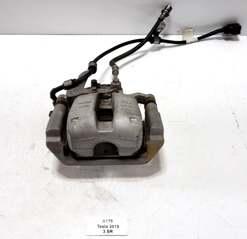 ✅ 2017-2023 OEM Tesla Model 3 Y Rear Left Driver Side Brake Caliper Mando Assy