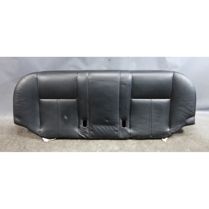 1997-2003 BMW E39 5-Series Sedan Rear Seat Bottom Bench Black Leather OEM
