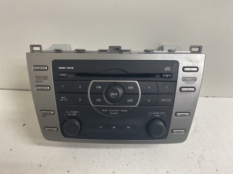 2009-2010 Mazda 6 Radio Stereo Face Plate Trim Cover Bezel NON-NAV NON-TRIP Oem