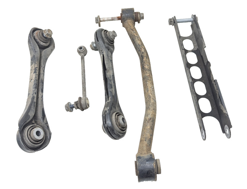 2007 BMW 335i E90 RIGHT PASSENGER SIDE REAR LOWER CONTROL ARMS 5 PIECES