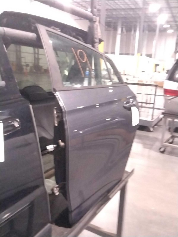 2019 Hyundai Ioniq Left Rear Door Grey 690787 120K Miles OEM Used