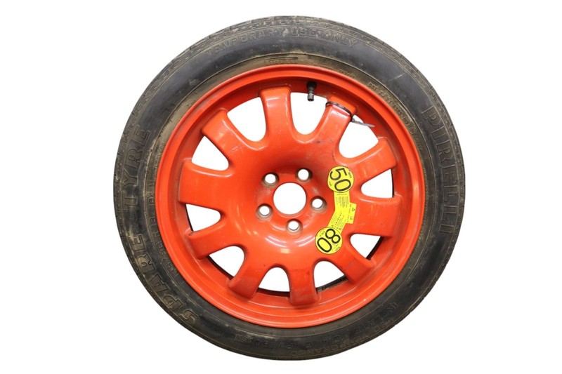 04-21 Jaguar X250 XK XFXJREmergency Spare Tire Wheel Donut Rim 135 80 18" Oem