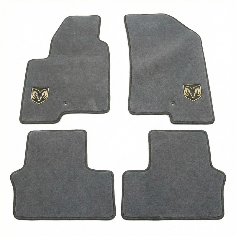 2007-2012 Dodge Caliber Floor Mats 82209632AB BEIGE Carpet OEM Factory