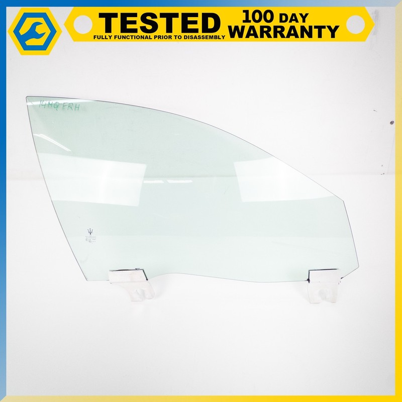 14-19 MASERATI QUATTROPORTE GHIBLI FRONT RIGHT SIDE DOOR WINDOW GLASS OEM