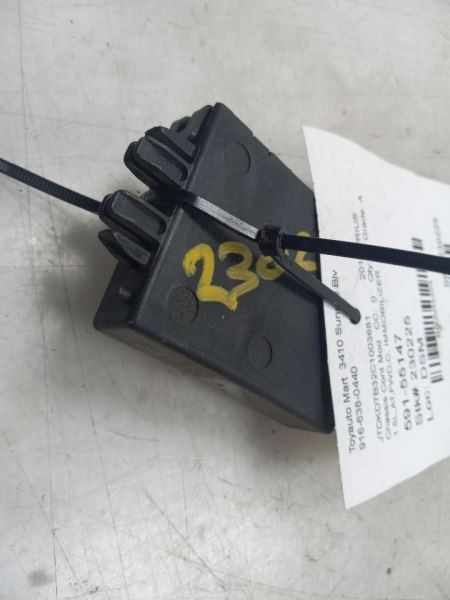 12-13 TOYOTA PRIUS C 1.5L FWD AT CHASSIS ECM ANTI-THEFT LOCKING CONTROL MODULE