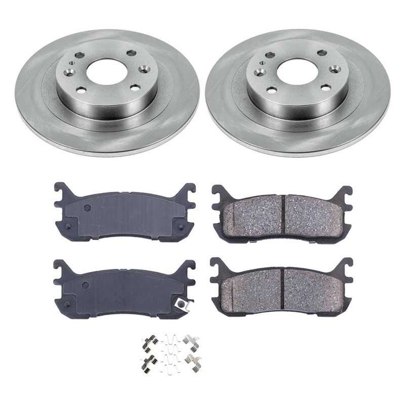 For Mazda Miata 1994-2005 Callahan Brake Parts K017702 Plain Rear Brake Kit