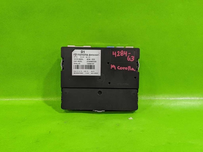 19-22 COROLLA HTBK COMMUNICATION TELEMATICS CONTROL MODULE OEM 4284-63