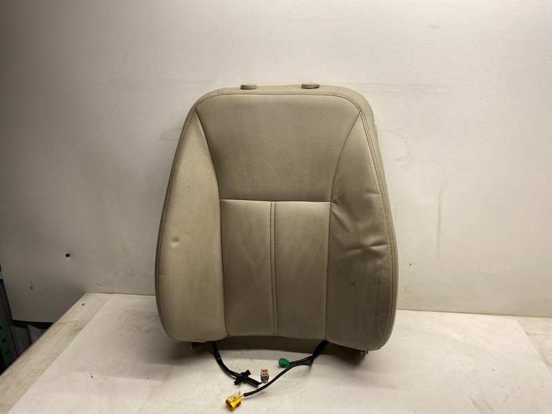 2011-2014 FORD EDGE LEFT FRONT SEAT UPPER CUSHION ASSEMBLY TAN LEATHER OEM
