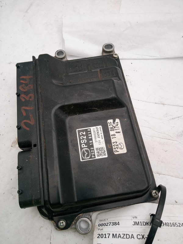 2017 MAZDA CX-3 Engine Control Module ECM PS1218881 OEM 73K Miles Blue