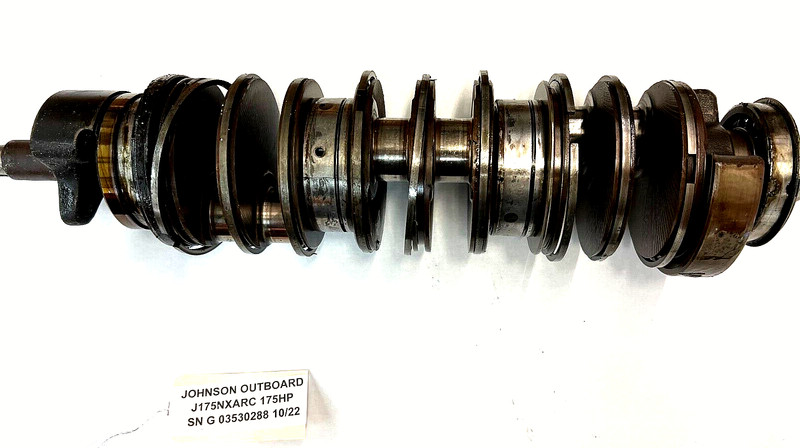 Johnson Evinrude 150 175hp Crankshaft 0435317 FRESHWATER!