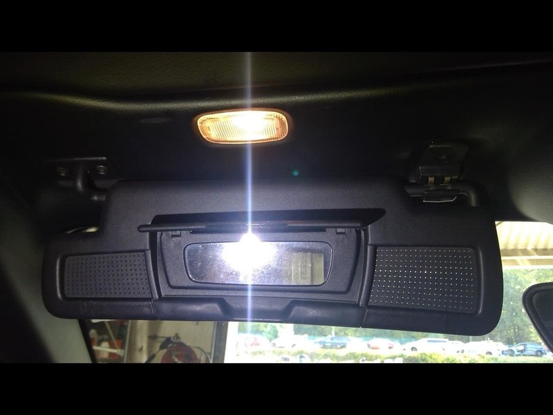 Driver Sun Visor 172 Type SLK300 Leather Fits 12-16 MERCEDES SLK 1683548
