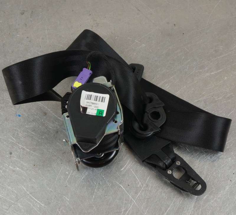 07-11 Audi A6 Quattro Sedan Front Right Passenger Seat Belt Retractor Assembly