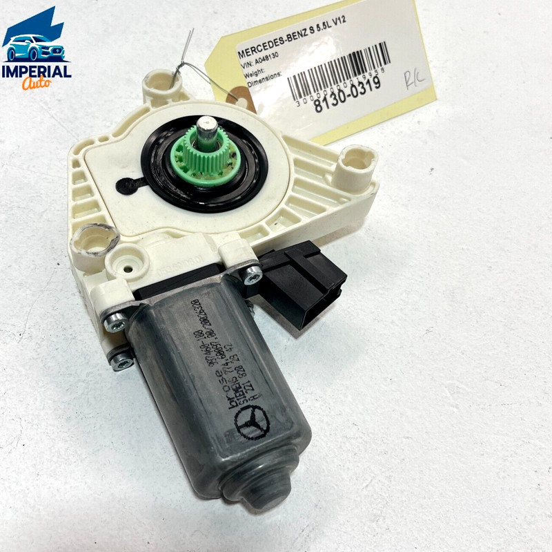 2007-2013 Mercedes S550 S600 Rear Left Driver Side Window Regulator Motor OEM