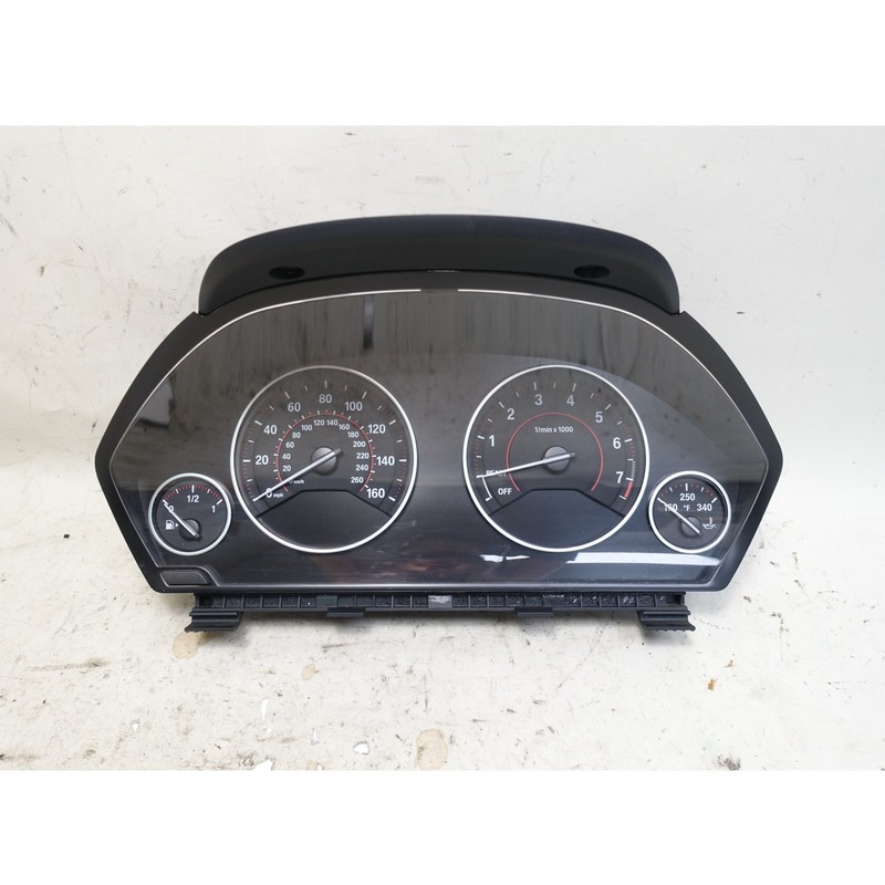 2012-2016 BMW F30 F32 3/4-Series Instrument Cluster Expanded Sport HUD OEM