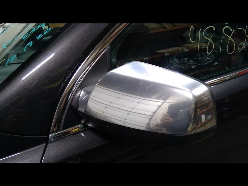 Driver Side View Mirror Power Brushed Chrome Fits 13-17 TERRAIN 731398
