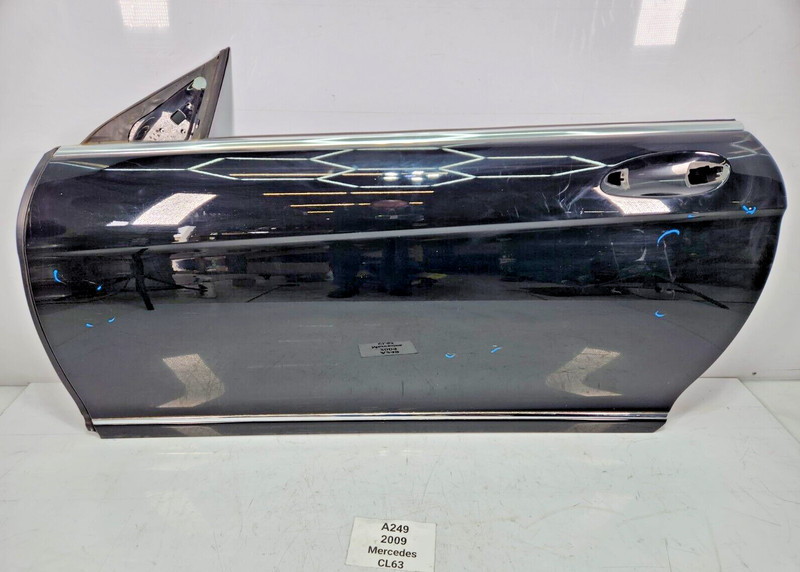 ✅07-14 OEM Mercedes C216 CL550 CL63 AMG Front Left Driver Door Shell Black NOTE*