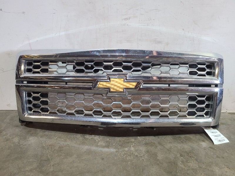 Grille Surround Chrome Mesh Fits 14-15 SILVERADO 1500 PICKUP 579237