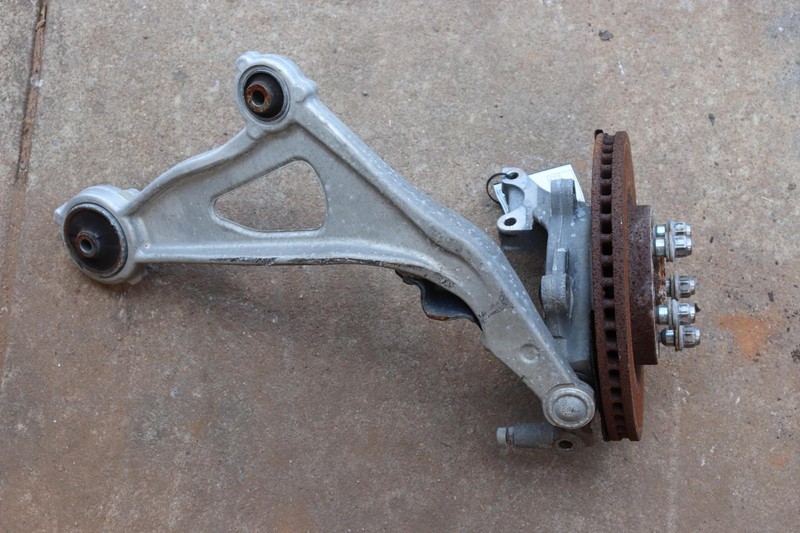 2016-2020 INFINITI QX60 AWD FRONT LEFT SPINDLE KNUCKLE HUB W/ CONTROL ARM OEM
