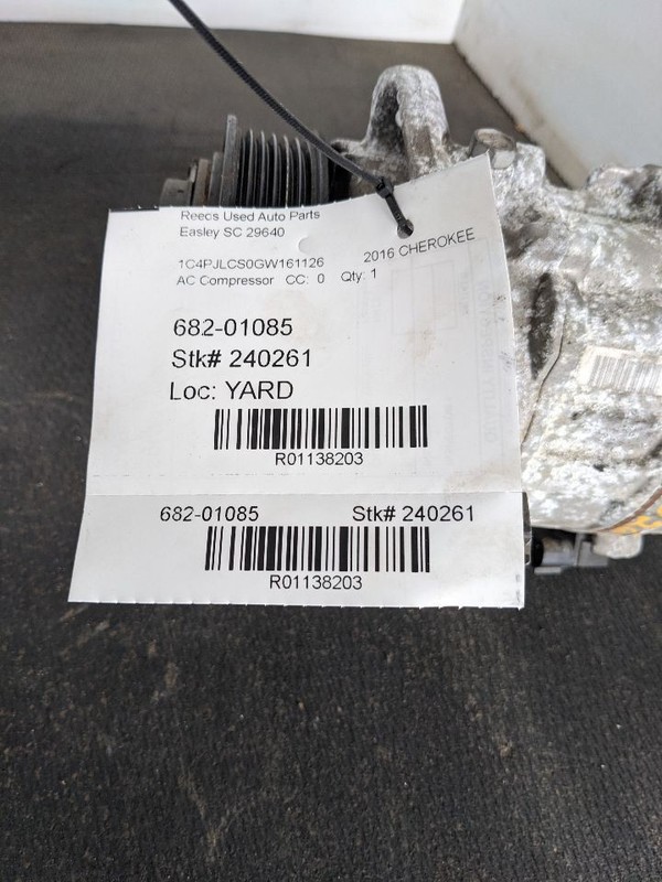 AC Compressor Fits 14-20 CHEROKEE 1138203